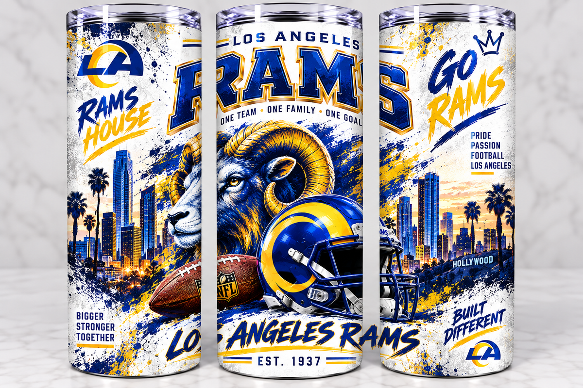 Rams Football Tumbler