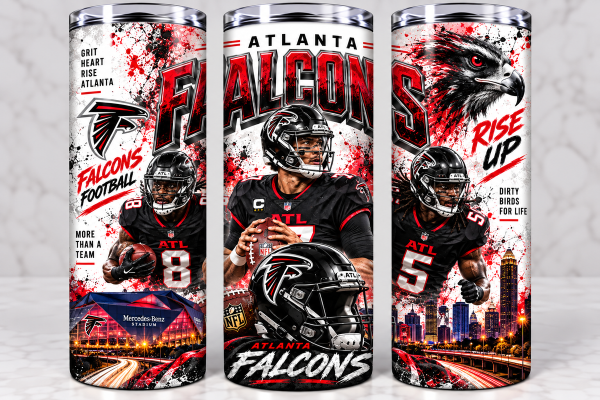 Falcons Football Tumbler