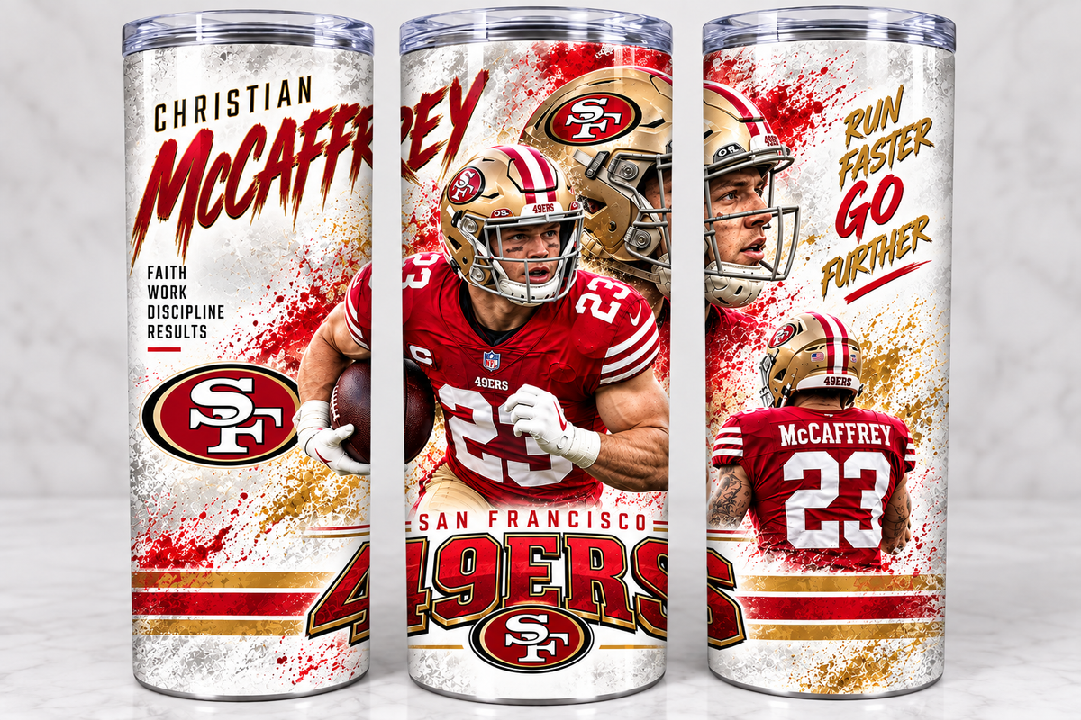 49ERS Football Tumbler