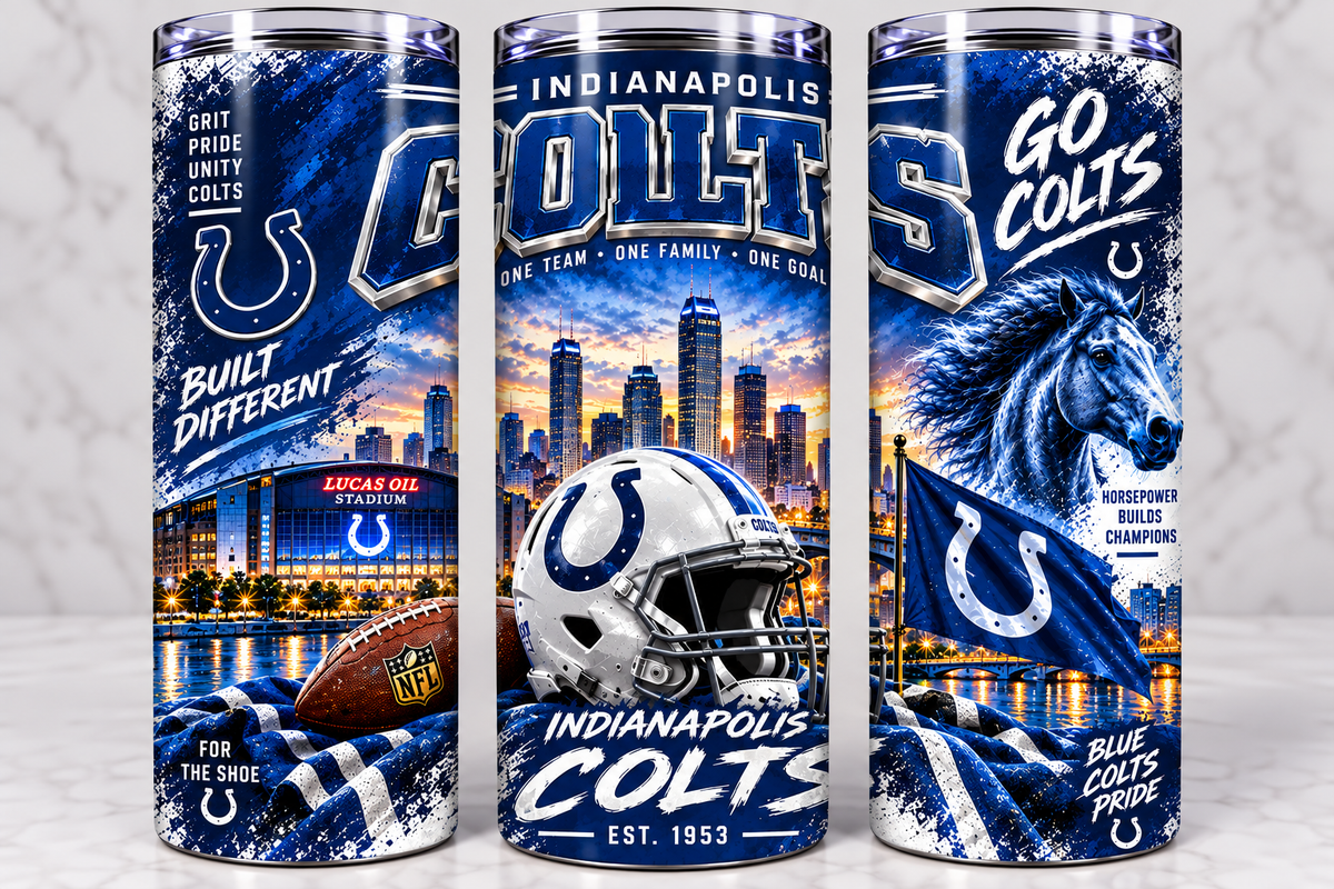Colts Football Tumbler