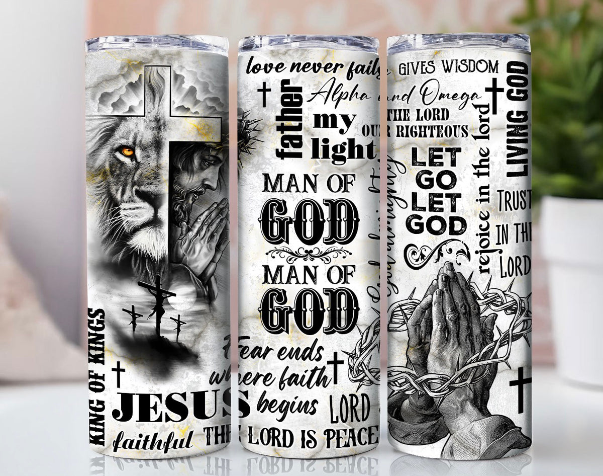 Man of God Tumbler