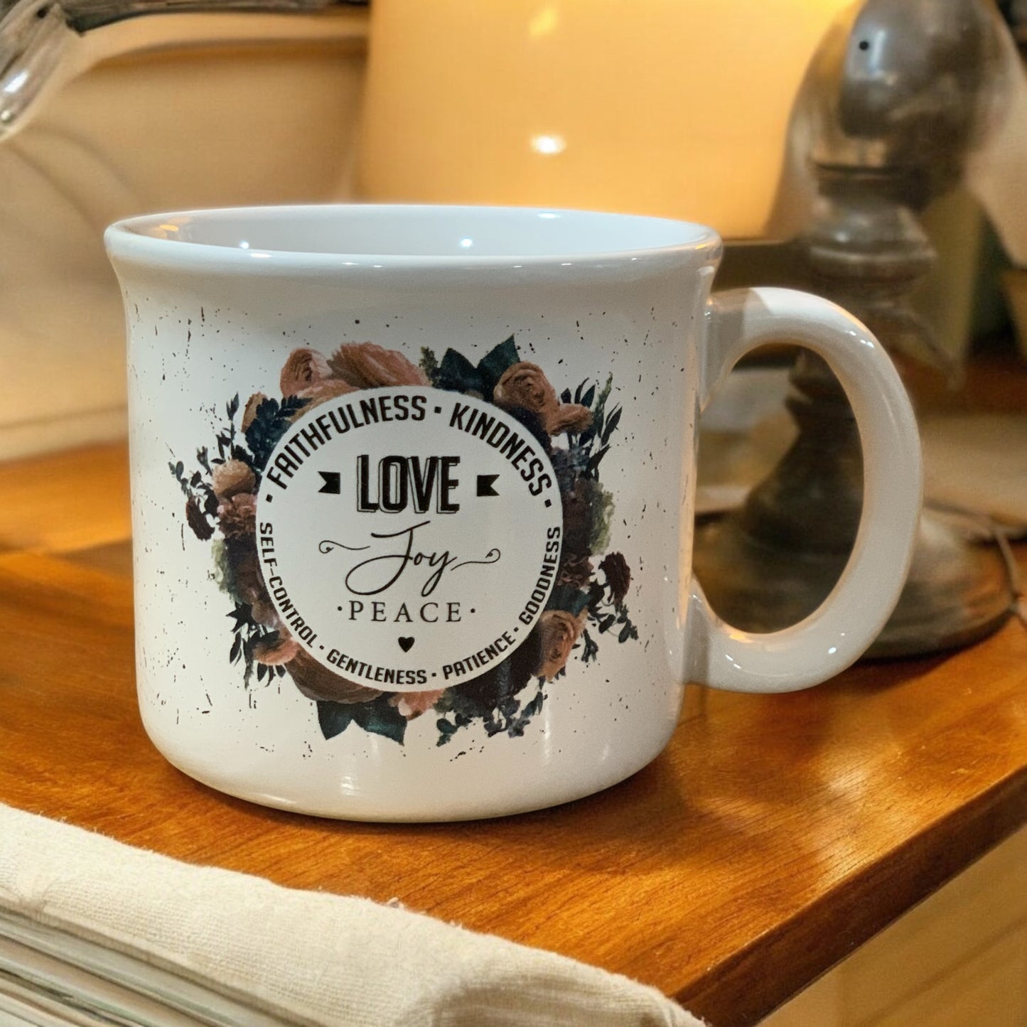Love Joy Peace Mug