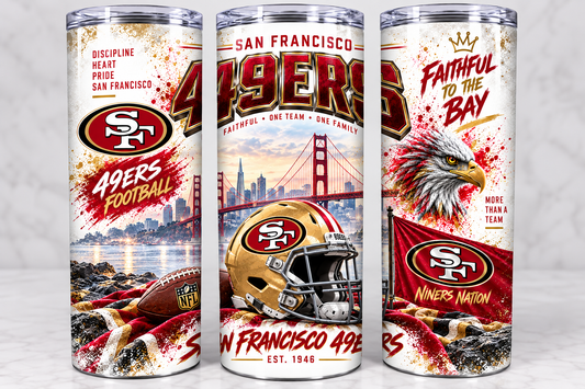 49ERS Football Tumbler