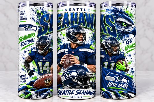 Seahawks Football Tumbler