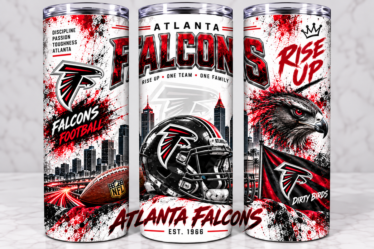 Falcons Football Tumbler