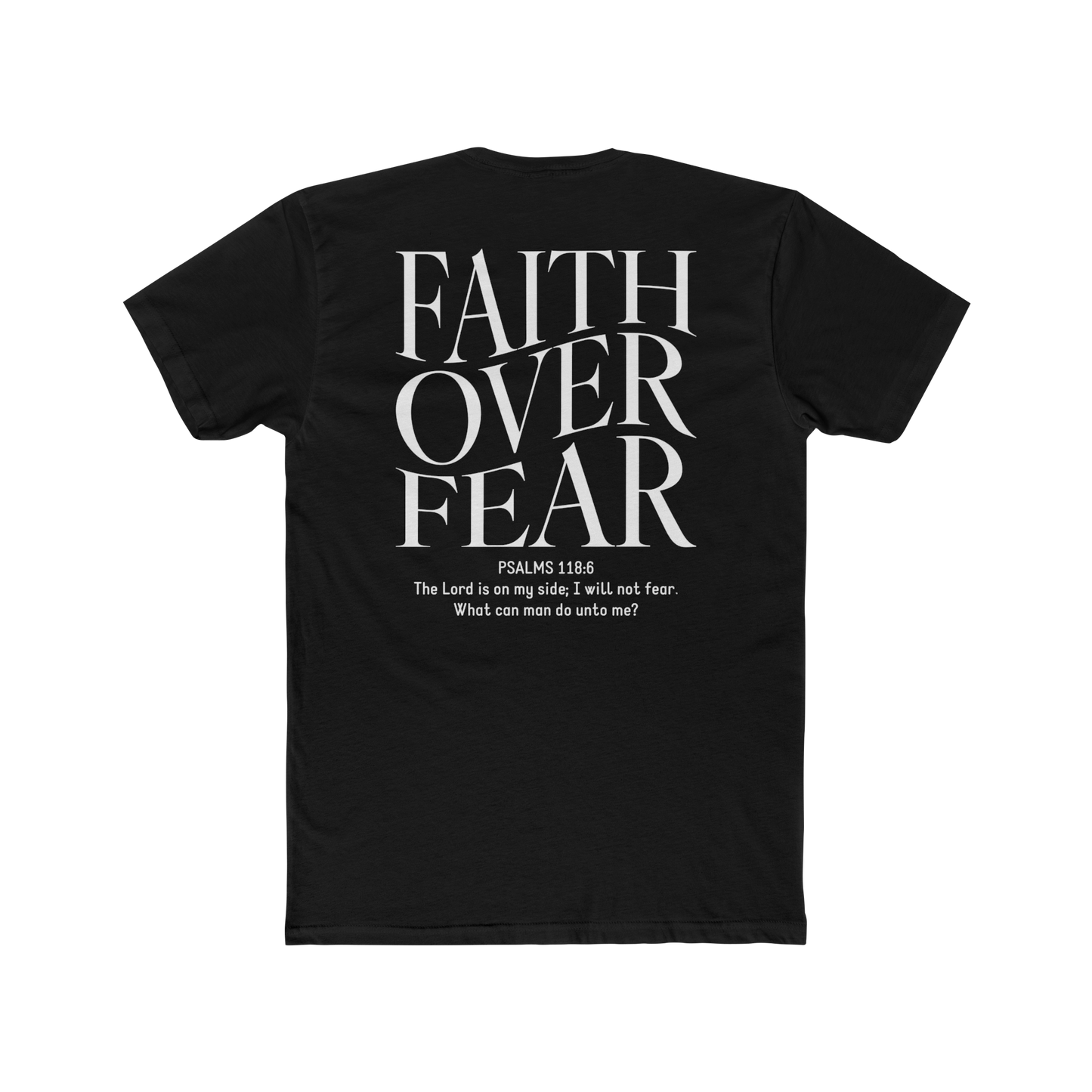 Faith Over Fear T‑Shirt – Inspirational Christian Tee