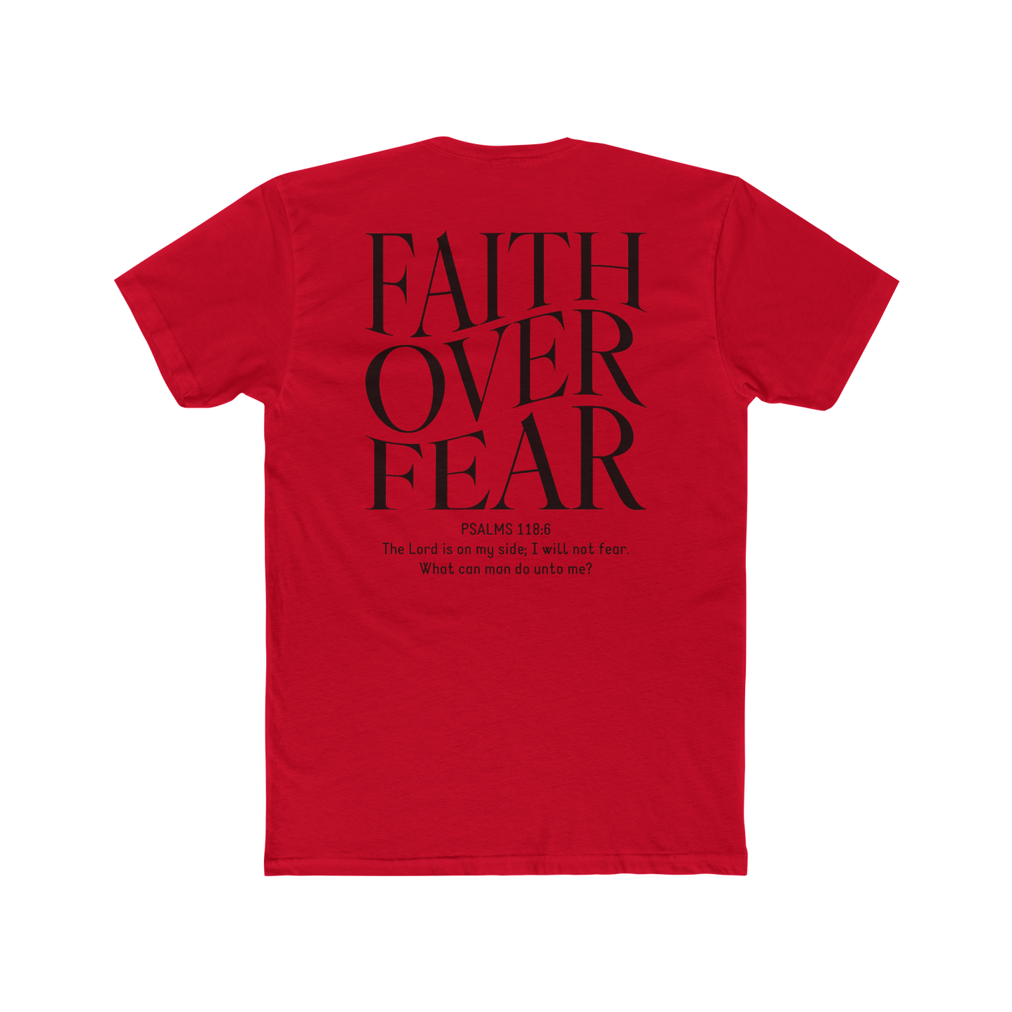 Faith Over Fear T‑Shirt – Inspirational Christian Tee