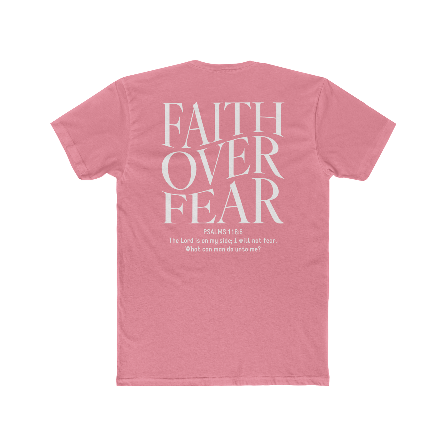 Faith Over Fear T‑Shirt – Inspirational Christian Tee