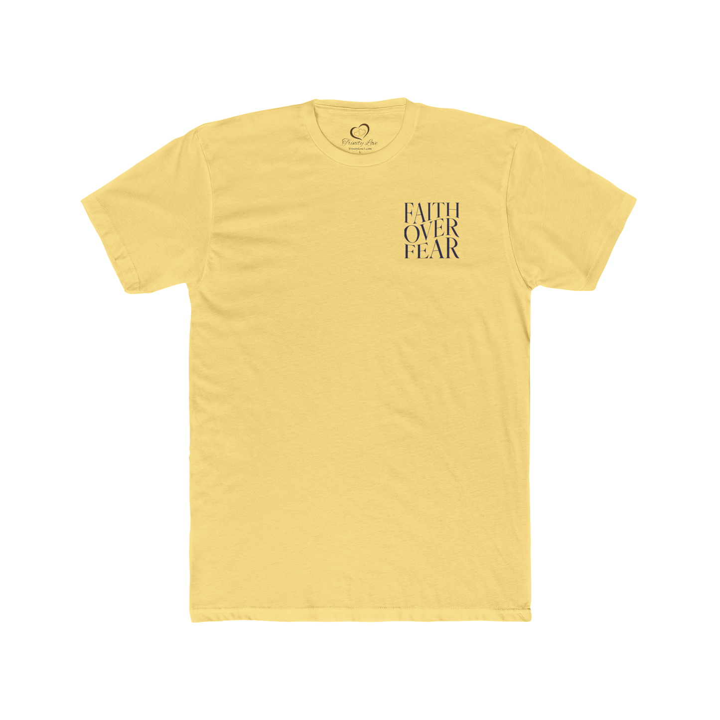 Faith Over Fear T‑Shirt – Inspirational Christian Tee