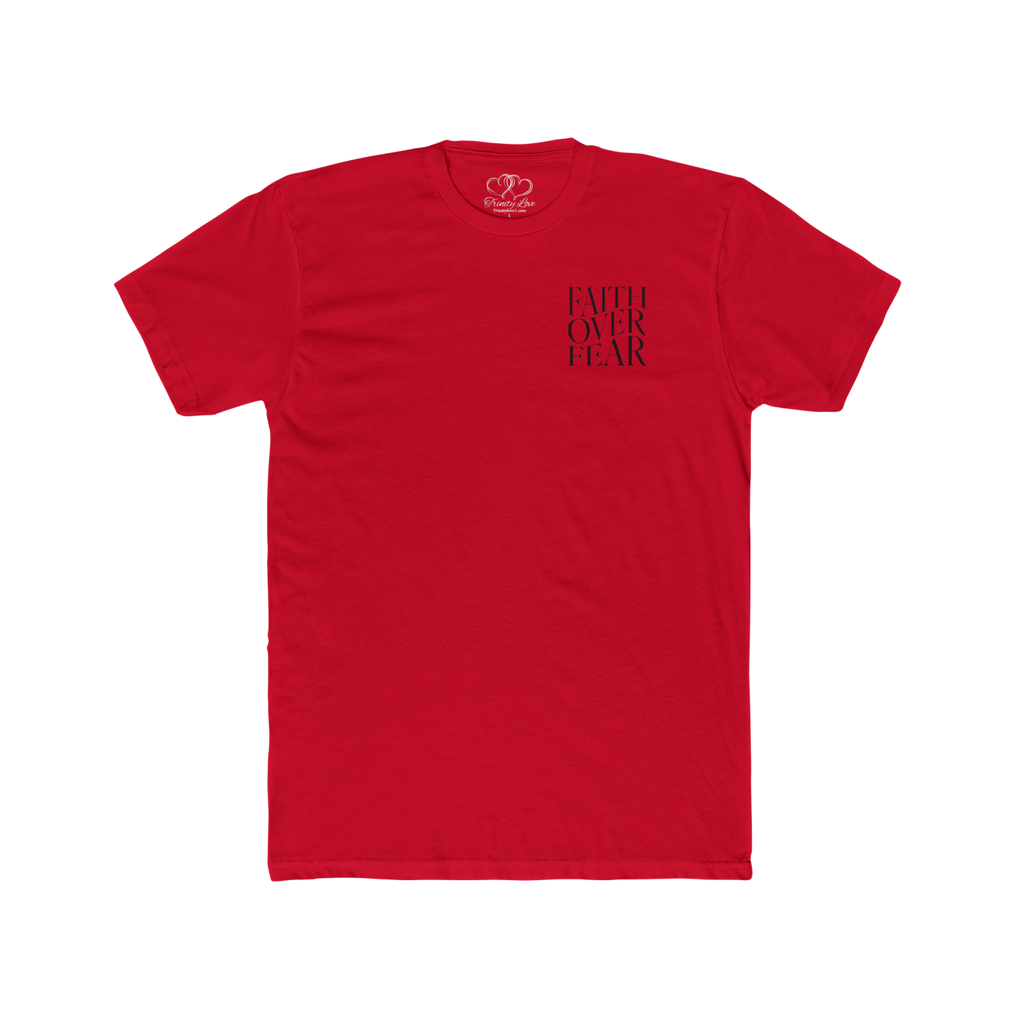 Faith Over Fear T‑Shirt – Inspirational Christian Tee