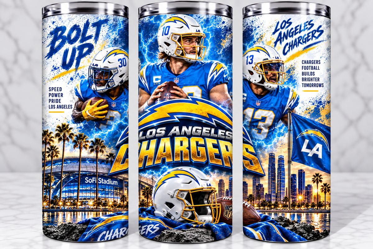 Chargers Football Tumbler