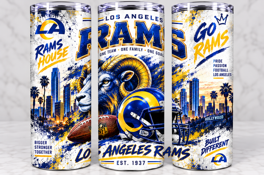 Rams Football Tumbler
