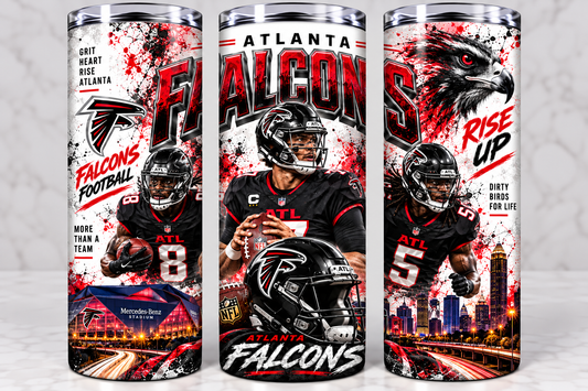 Falcons Football Tumbler