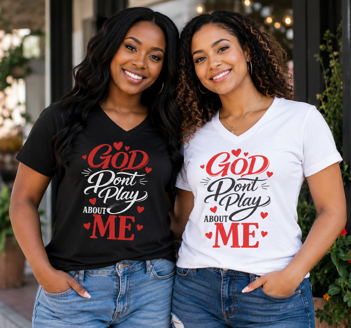 GOD DON'T PLAY ABOUT ME.