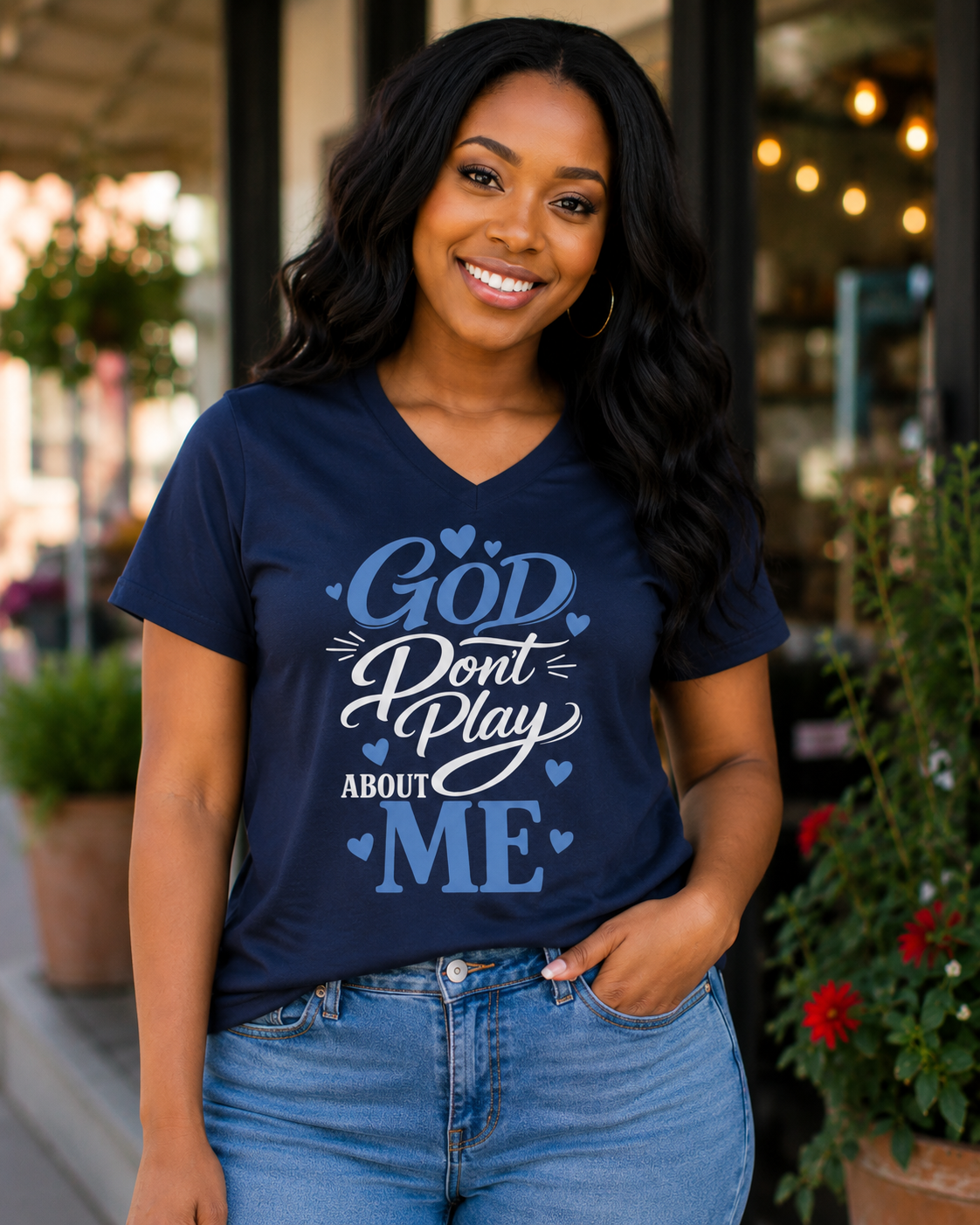 GOD DON'T PLAY ABOUT ME.