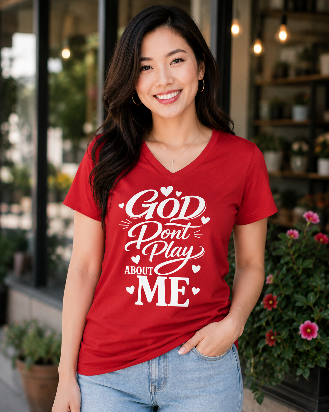 GOD DON'T PLAY ABOUT ME.