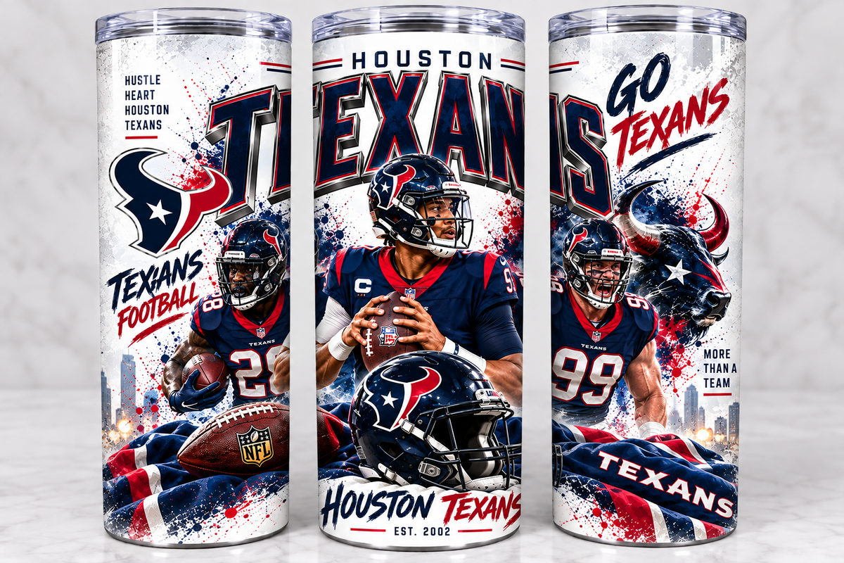 Texans Football Tumbler