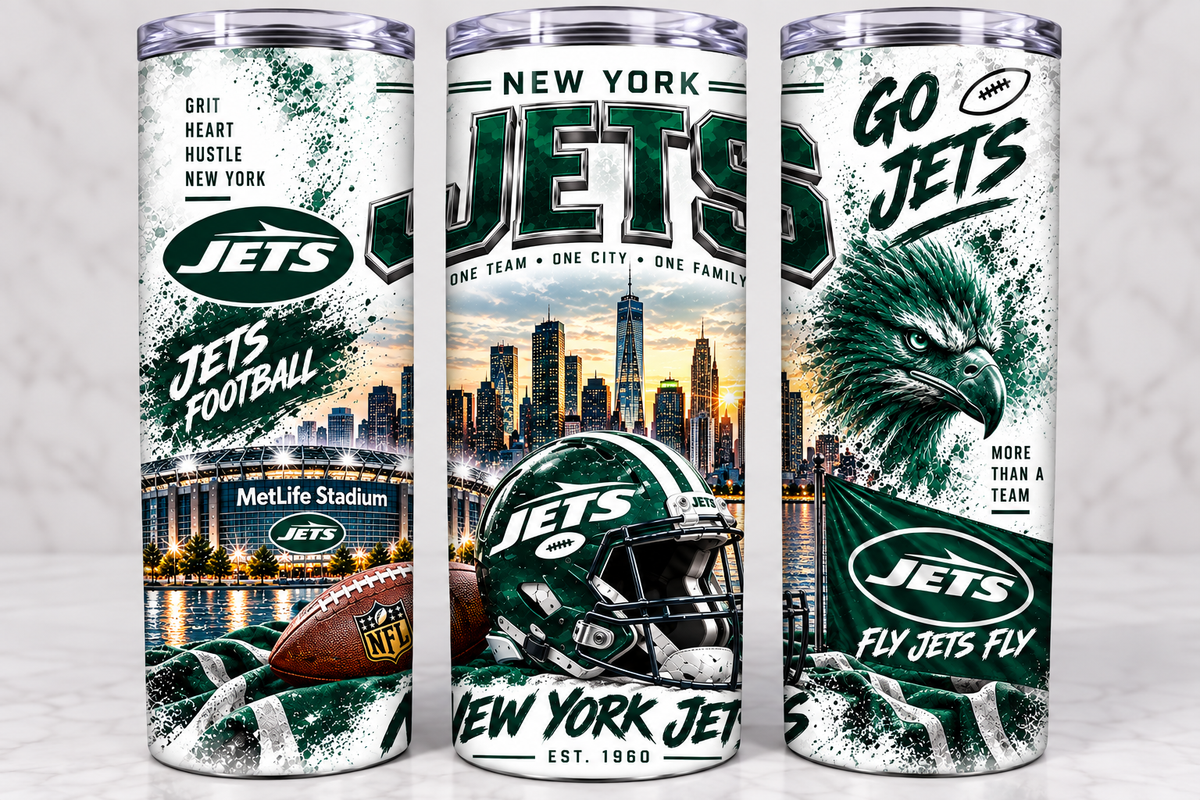 Jets Football Tumbler