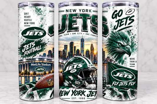 Jets Football Tumbler