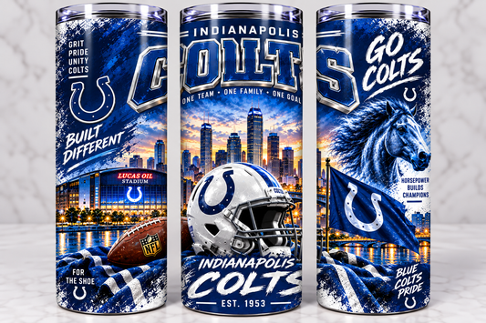 Colts Football Tumbler