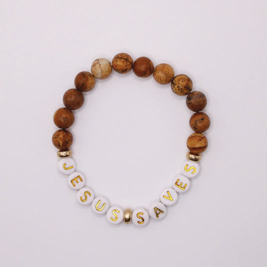 Jesus Saves - Bracelet